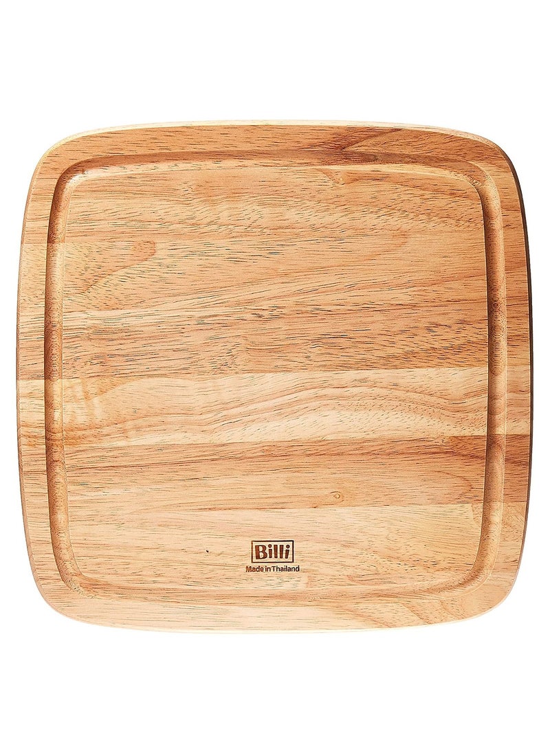BILLI Acrylic cover Wooden Cake tray  - Image 2