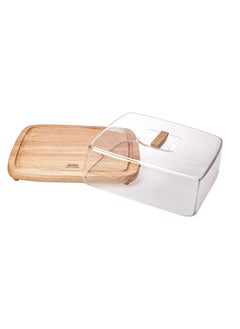 BILLI Acrylic cover Wooden Cake tray  - Image 3