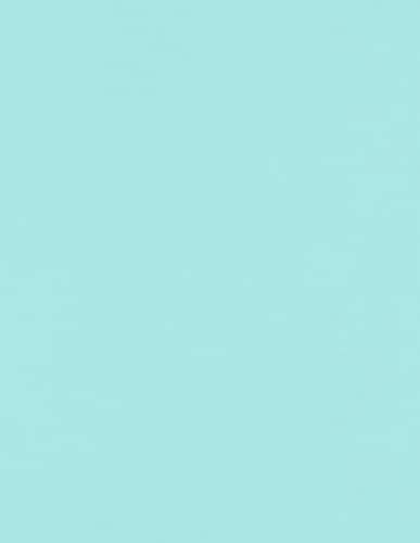 LUXPaper 8.5" x 11" Cardstock | Letter Size | Seafoam Blue | 100lb. Cover (183lb. Text) | 50 Qty - Image 1