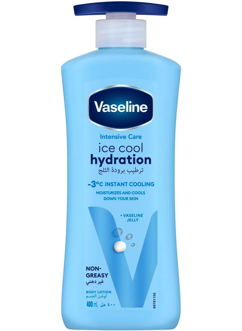 Vaseline Lotion Ice Cool Hydration 400 ML - Image 1