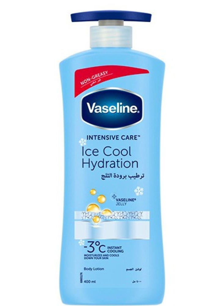 Vaseline Lotion Ice Cool Hydration 400 ML - Image 2