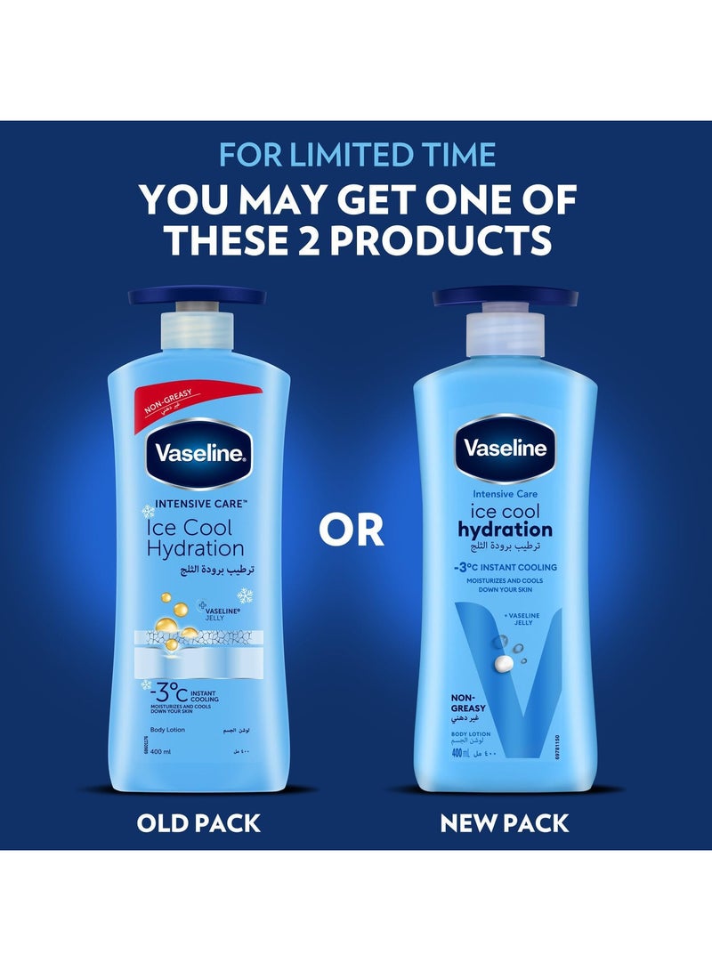 Vaseline Lotion Ice Cool Hydration 400 ML - Image 3