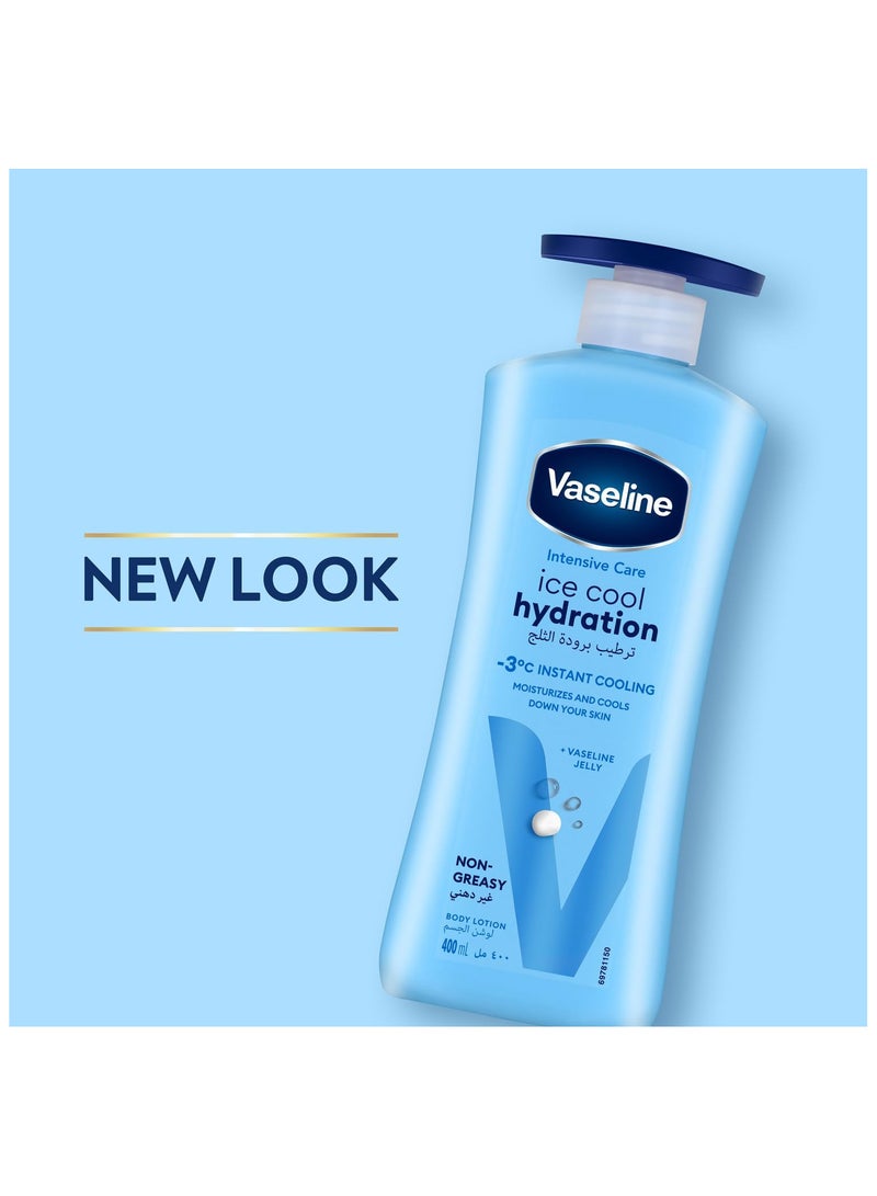 Vaseline Lotion Ice Cool Hydration 400 ML - Image 5