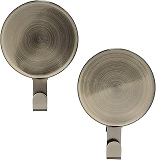 Bullseye Office Bullseye Office Reliable Magnetic Wreath Hooks (2 Pack) - Scratch-Free Silver Hangers Hold Up to 10 Lbs! Perfect for  - Image 1