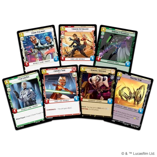 Asmodee Star Wars: Unlimited TCG Twilight of The Republic Starter Set - Master The Clone Wars! Trading Card Game for Kids and Adults, Ages 12+, 2 Players, 20 Min Playtime - Image 3