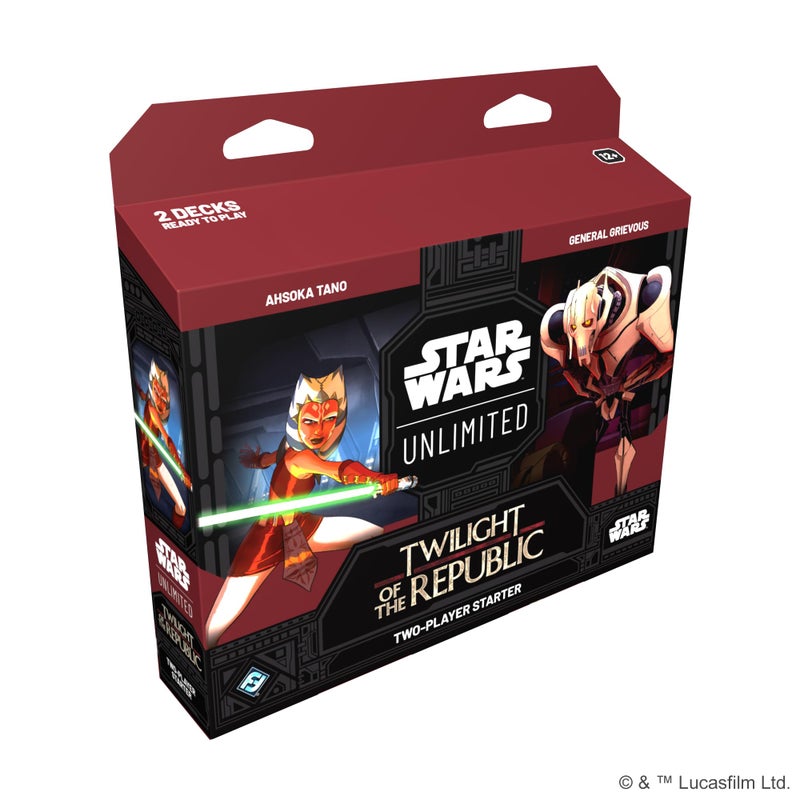 Asmodee Star Wars: Unlimited TCG Twilight of The Republic Starter Set - Master The Clone Wars! Trading Card Game for Kids and Adults, Ages 12+, 2 Players, 20 Min Playtime - Image 5