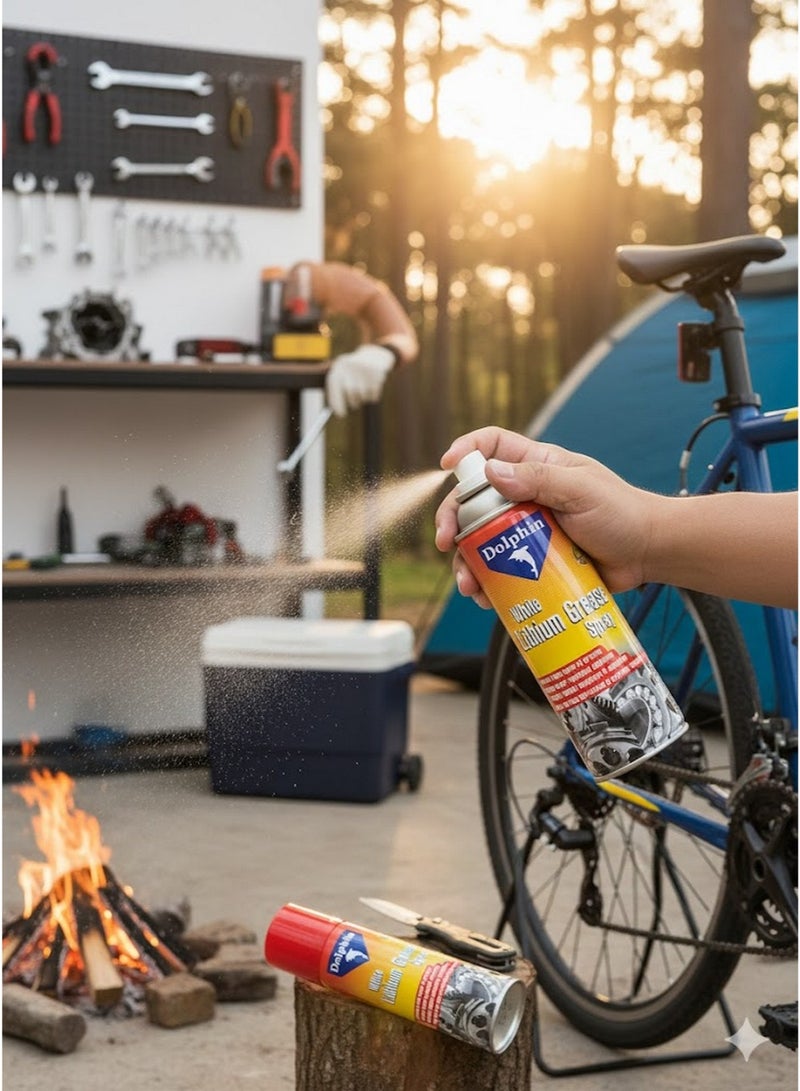 دولفين بخاخ الشحوم الليثيوم الأبيض 400 مل - Image 3