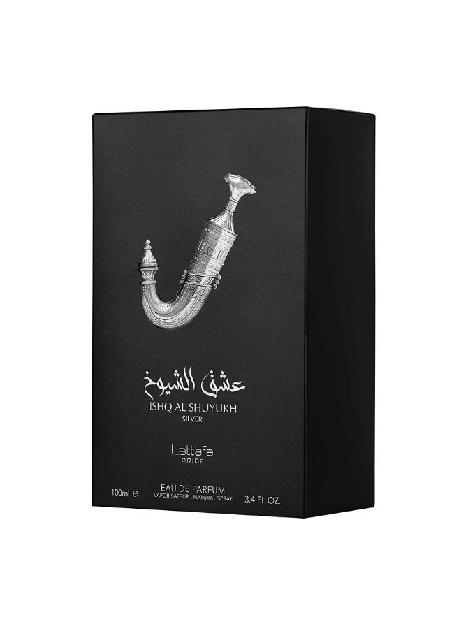 لطافة عطر لطافة عشق الشيوخ الفضي للجنسين 100 مل - Image 2