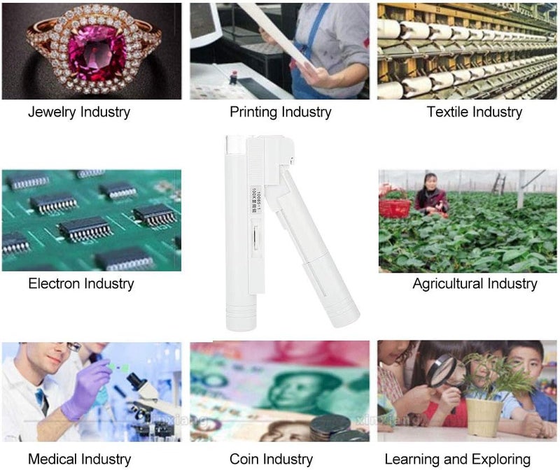 klarako Handheld 100X Magnifier with Light for Kids, Mini Pocket Microscope for Children Aged 3-12 Years Old Student Gifts - Image 4