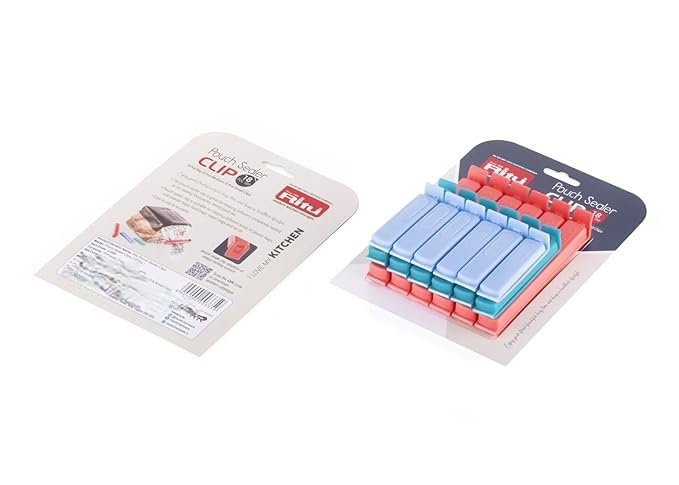 MegaNest Vacuum Sealer Clips for Food Packets Set of 18 Small Medium Large Airtight Bag Sealing Clips for Snacks Pantry and Kitchen Storage  - Image 3