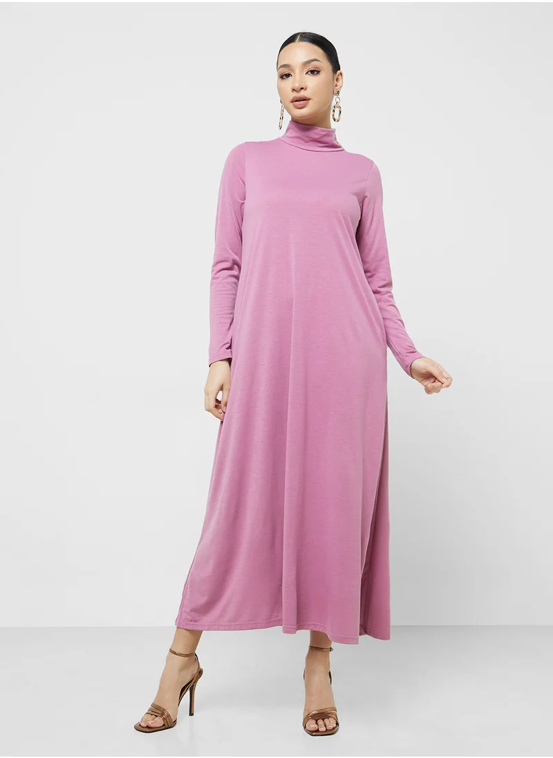 Khizana High Neck Dress