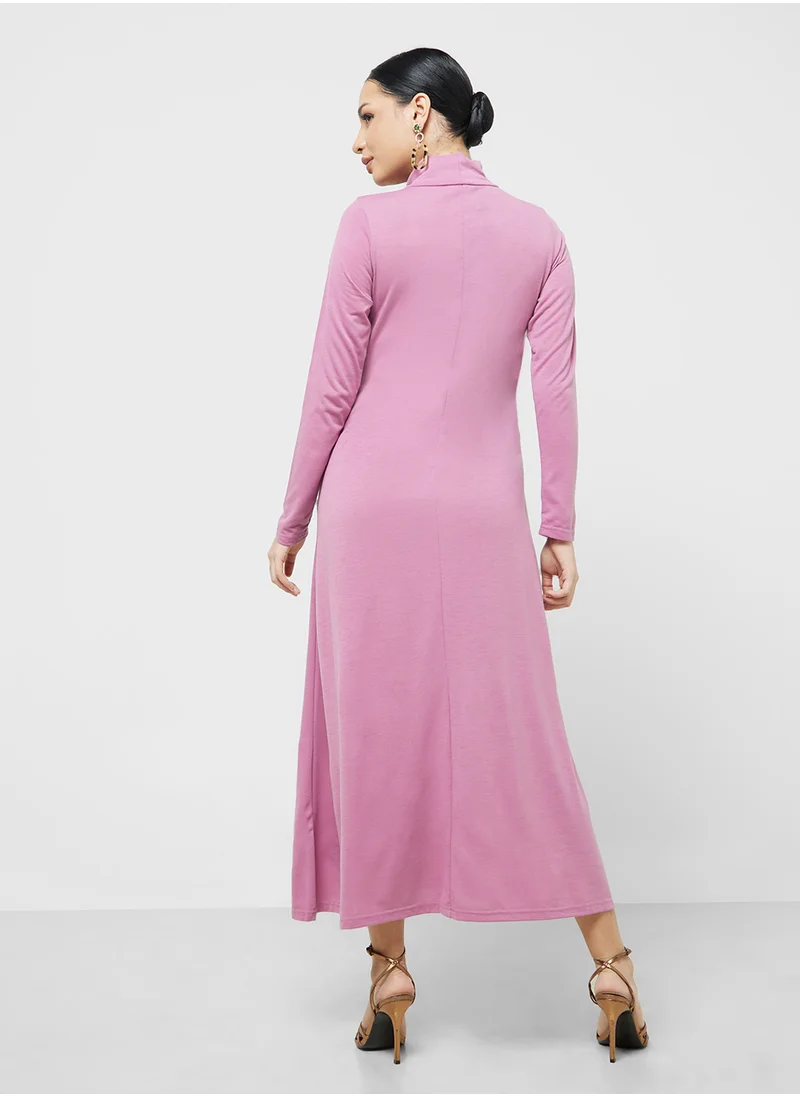 Khizana High Neck Dress