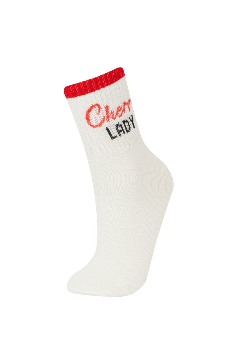 DeFacto Woman Fruit 3 piece Short Socks - Image 4