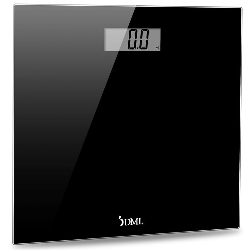 DMI DMI Digital Talking Bathroom Scale Sleek Tempered Glass Clinically Accurate Measurements Large LCD Screen 440 lb Weight Capacity  - Image 1