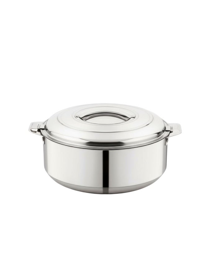 TSUMAB Stainless Steel Double Wall Casserole Hotpot – 2.5 L | Keeps Food Hot & Fresh | Insulated Lid with Lock Handles | Durable & Elegant Design - Image 1