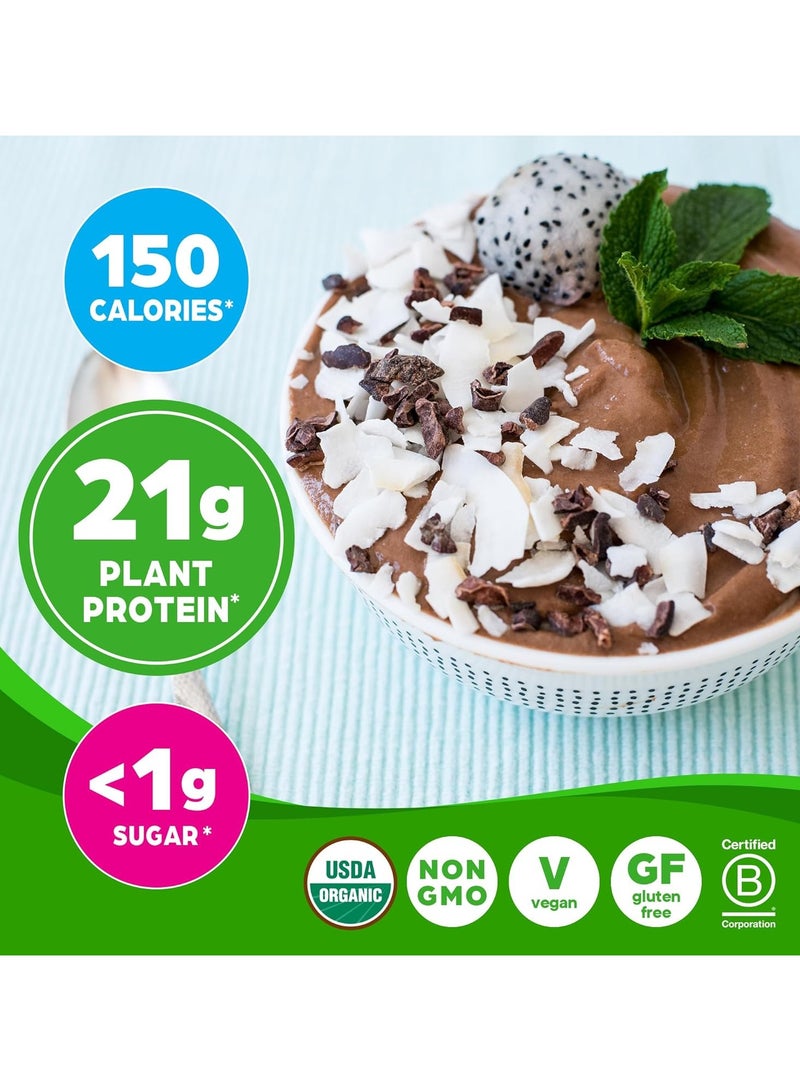 Orgain Organic Protein Powder, Creamy Chocolate Fudge, 1.02 lb (462 g) - Image 4