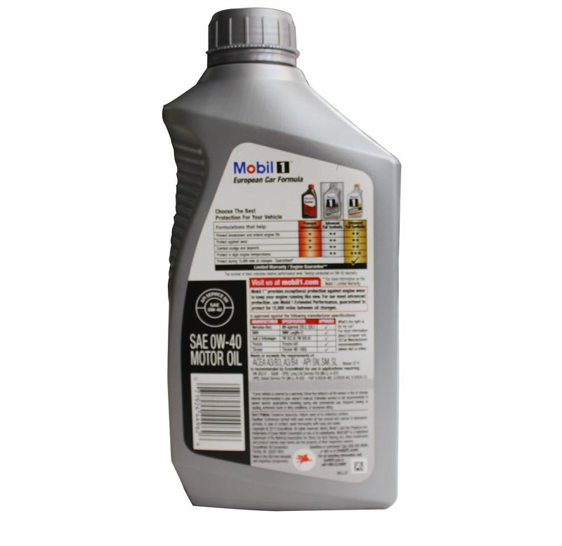 Mobil 1 98KG00 0W-40 Synthetic Motor Oil - 1 Quart - Image 2