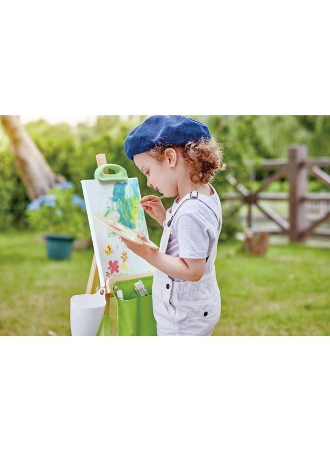 Hape مجموعة الرسم بالفرشاة ولوحة الألوان من هابي (7 قطع) - Image 5