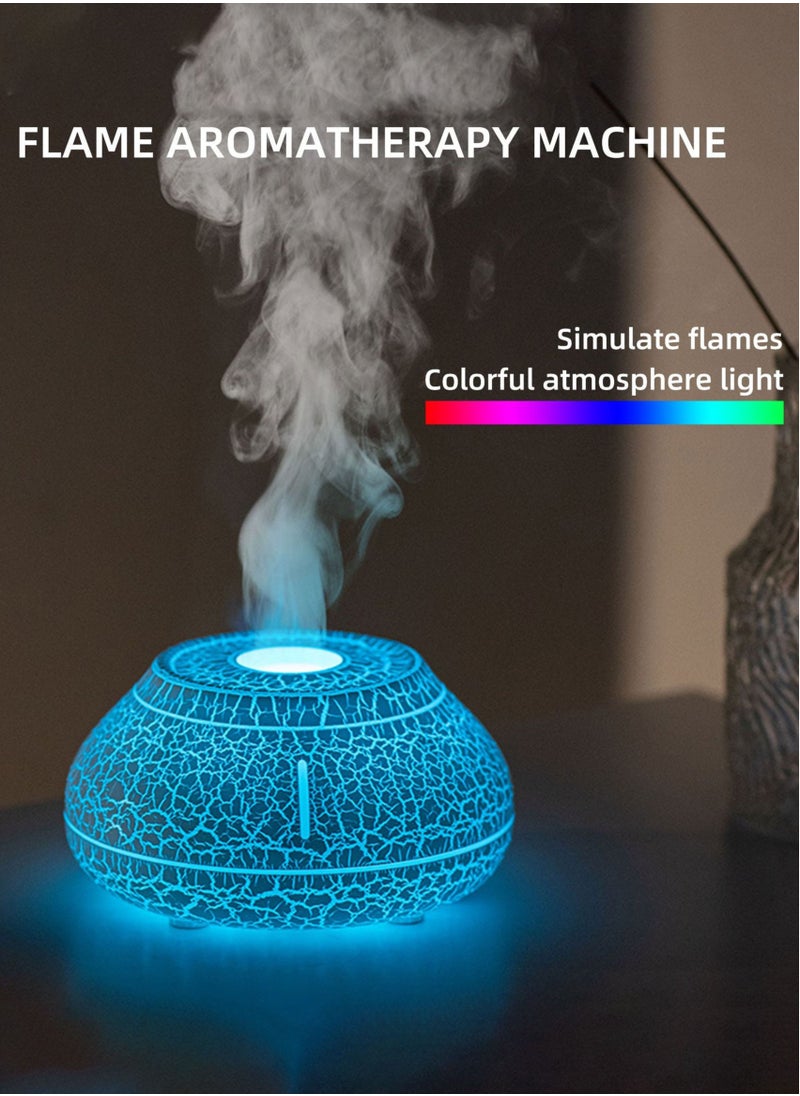 Flame Humidifier,Automatic Off Aromatherapy Diffuser,7 Color Mode Variations Flame Lamp Humidifier For Home, Office Or Gym - pzsku/Z866F1664A2F9FE18D1E9Z/45/_/1723632341/d8c50733-35d2-45a6-8c89-bbcb972da592