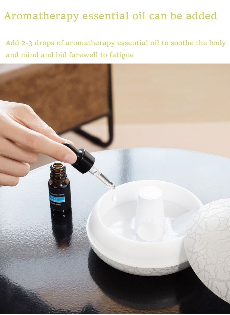 Necomi - Flame Humidifier,Automatic Off Aromatherapy Diffuser,7 Color Mode Variations Flame Lamp Humidifier For Home, Office Or Gym - Image 1