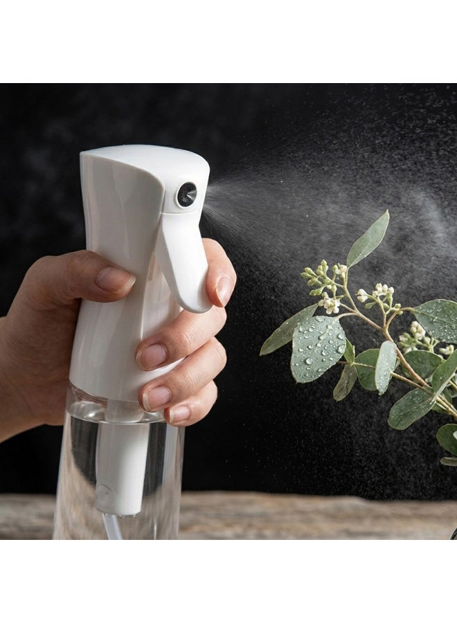 Cuisine Art 300ml Continuous Mist Spray Bottle, Ultra-Fine Sprayer with Automatic Booster Airless Design, Leak-Proof For Hair Styling, Skin Care, Make-Up, Plants, Cleaning & Fitness White - Image 4