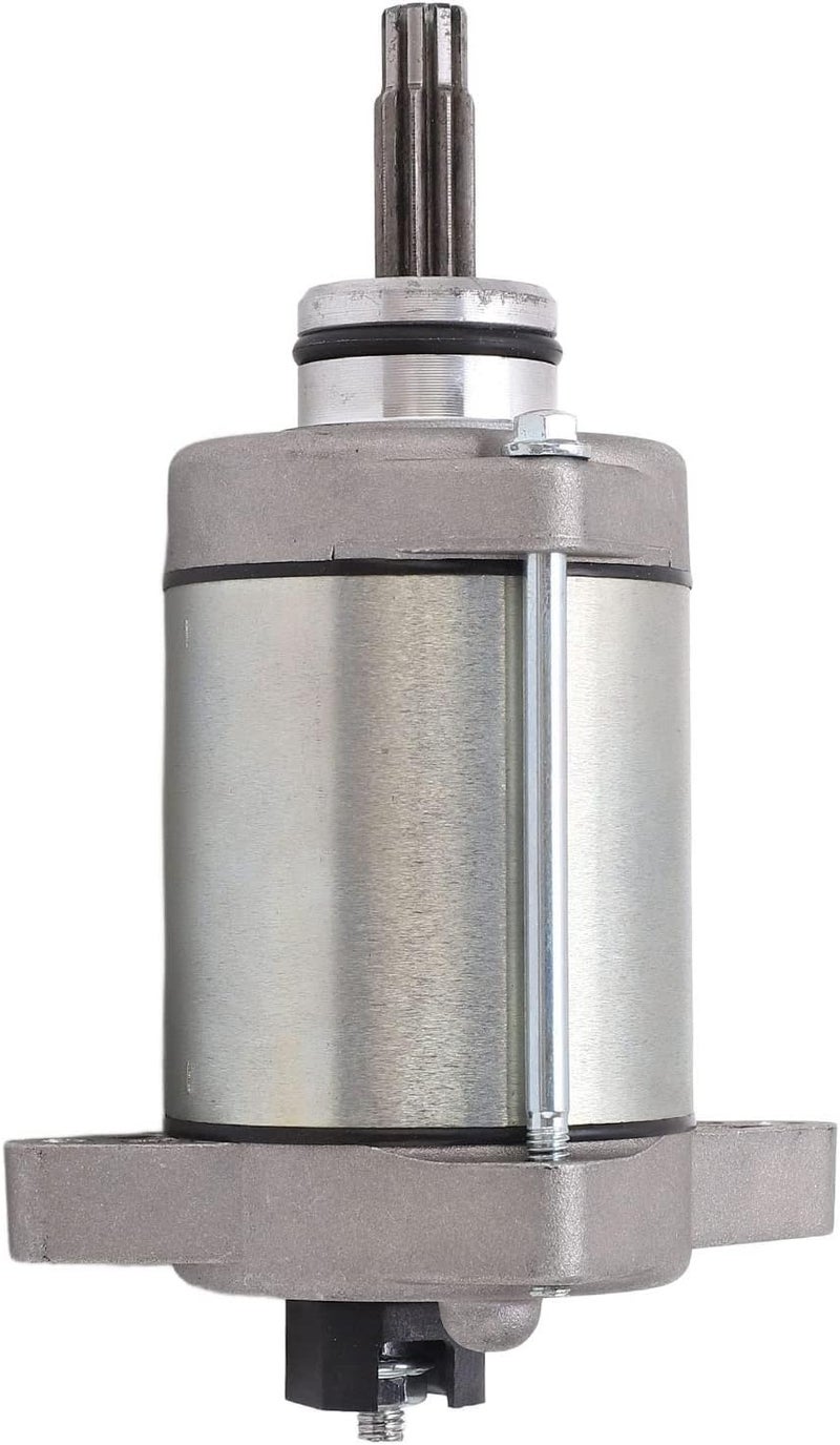 Starter Motor, 12V Electric Engine Starter Start Motor with 9-Tooth Drive Gear, Compatible with Honda FourTrax Rancher TRX420TM 420cc 2007-2013 ATV Quad Replacement - Image 1