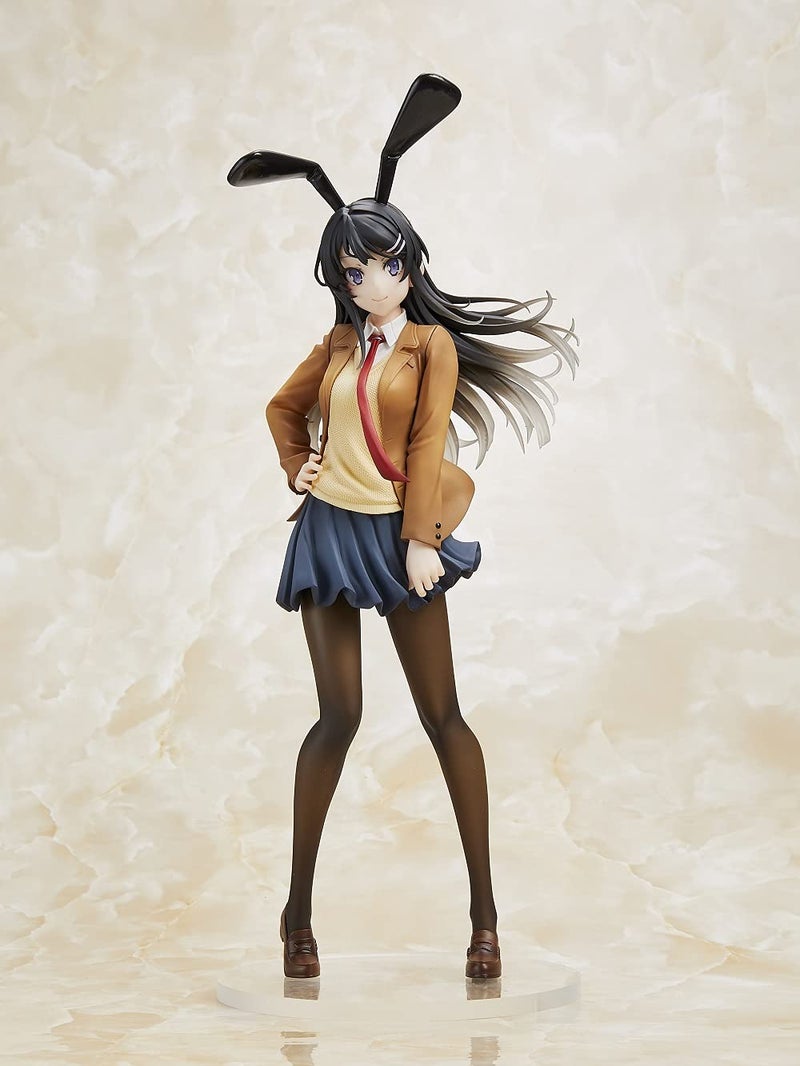 Taito Rascal Series: Coreful Sakurajima Mai Figure - Uniform Bunny ver, Colorful Prize Toy, T83677 - Image 1