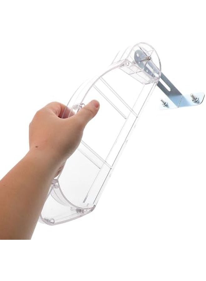 Transparent Table Saw Dust Cover with Safety Shield Clear Plastic Guard for Woodworking - Image 4