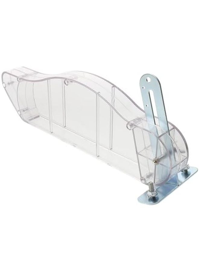Transparent Table Saw Dust Cover with Safety Shield Clear Plastic Guard for Woodworking - Image 2