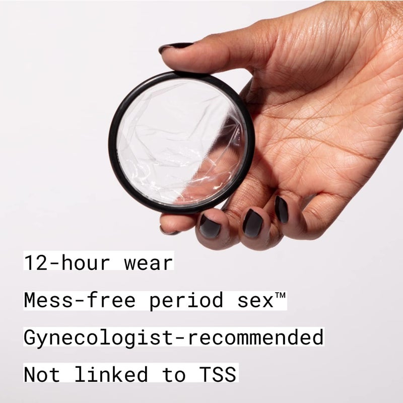 FLEX Menstrual Discs | Disposable Period Discs | Reduce Cramps & Dryness | Beginner-Friendly Tampon Alternative | Capacity of 5 Super Tampons (24 Count) - Image 5