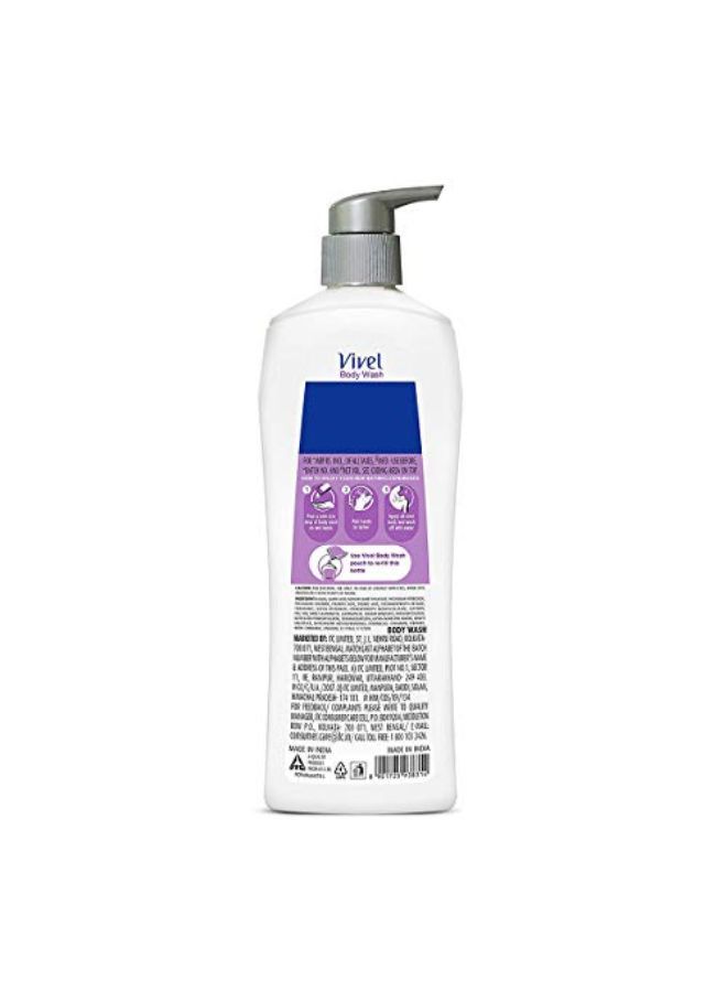 Vivel Body Wash, Lavender & Almond Oil Shower Creme, Fragrant & Moisturising, For Soft & Smooth Skin, High Foaming Formula, 500 Ml Pump, For Women And Men - Image 4