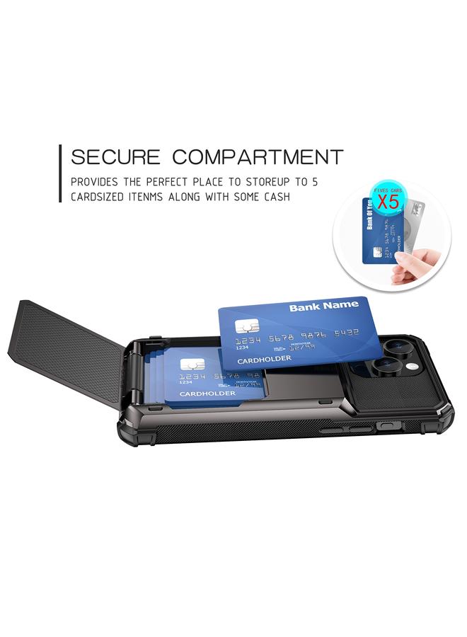 اس-توب جراب لهاتف iPhone 15 Pro مقاوم للخدش والصدمات ومتين ومتين - Image 4