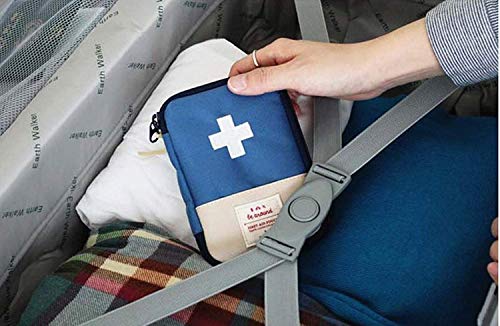 JIAKAI 2 Packs First Aid Bag,Empty First Aid Pouch,Mini Portable Medical Bag for Outdoor Camping Hiking Travel Emergency，Multifunction Emergency Medicine Storage Bag-7x5 inch - Image 5