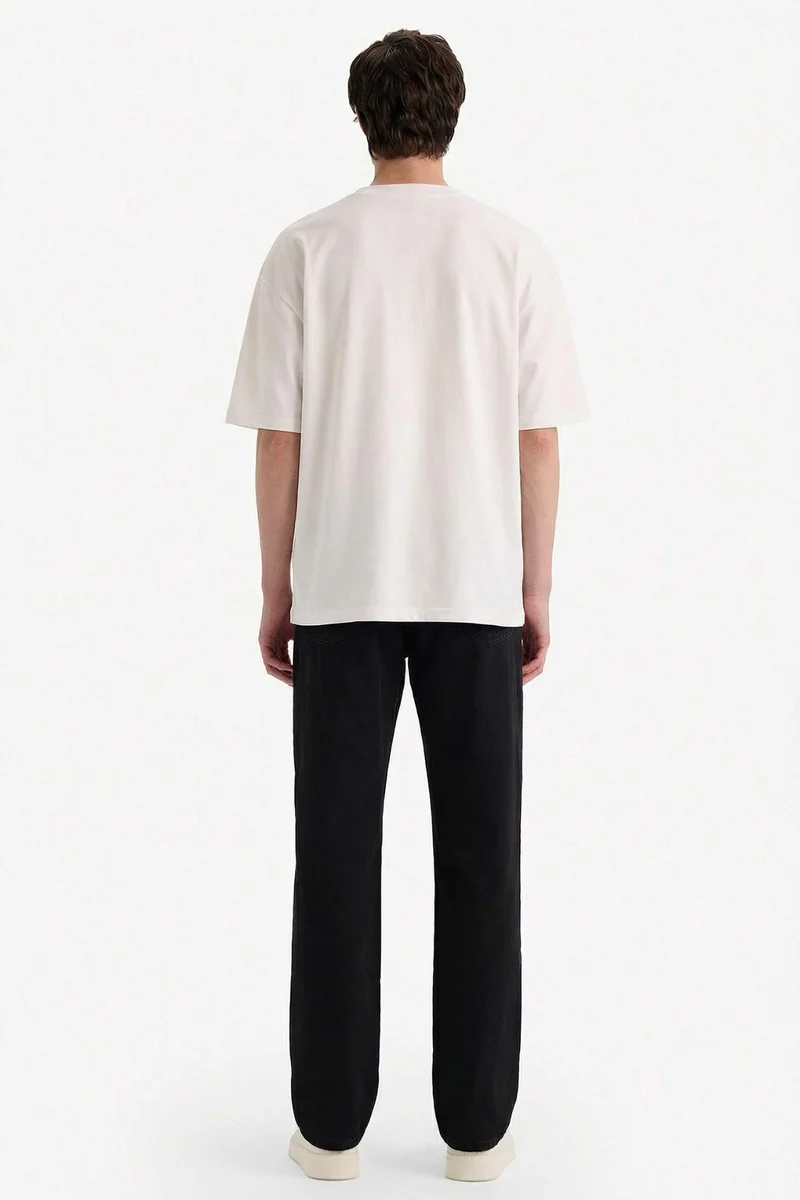 Defacto  Straight Fit Regular Hem Trousers for Men | Best Price UAE