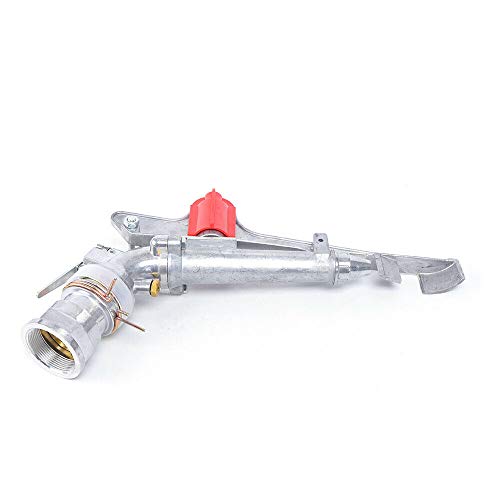 YIYIBYUS 2 Inch Irrigation Spray Gun, 65-80M Large Impact Area 360 Adjustable Water Sprinkler for Large-Scale Agricultural Irrigation - Image 5