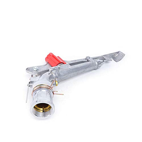 YIYIBYUS 2 Inch Irrigation Spray Gun, 65-80M Large Impact Area 360 Adjustable Water Sprinkler for Large-Scale Agricultural Irrigation - Image 3
