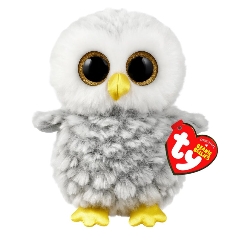 Ty Beanie Boos Owlette - White owl reg - Image 1