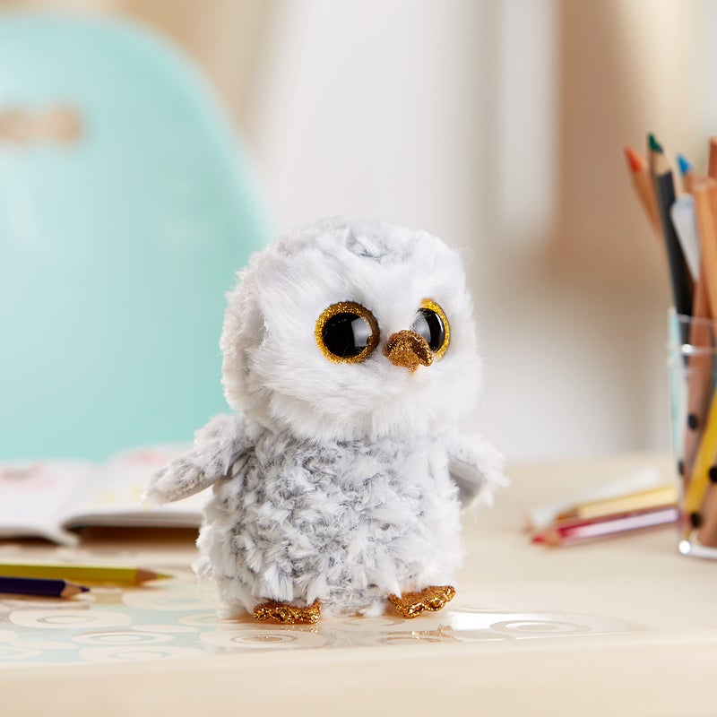 Ty Beanie Boos Owlette - White owl reg - Image 2