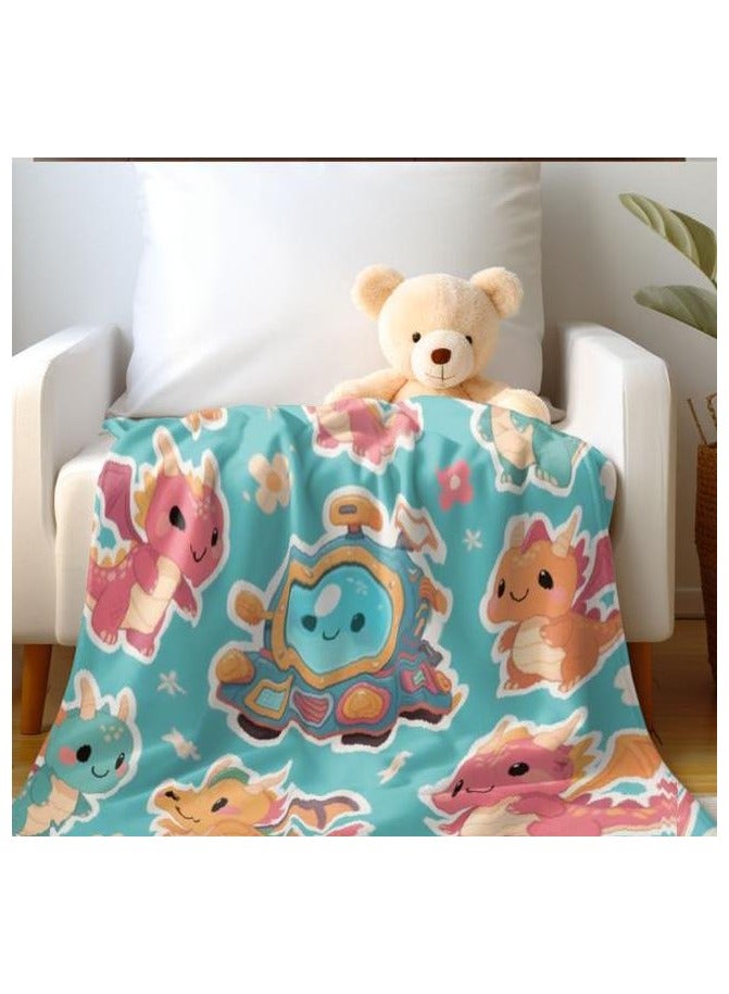 general Flannel thin blanket (warm and comfortable, suitable for sleep, gaming, dust removal and sandproof) 150cm*200cm - 312 - Image 1