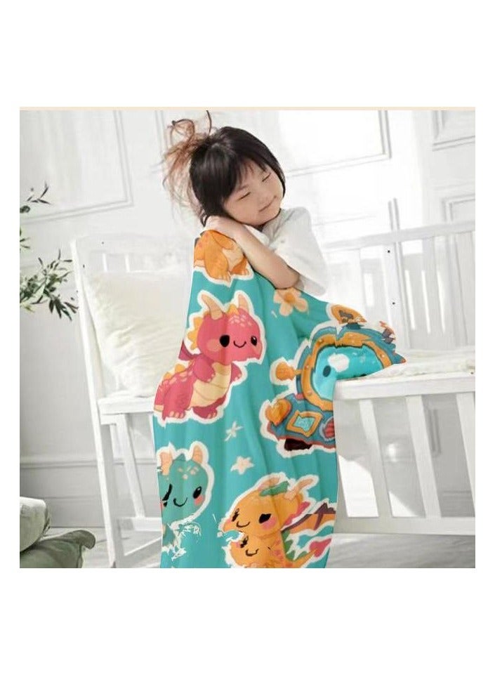 general Flannel thin blanket (warm and comfortable, suitable for sleep, gaming, dust removal and sandproof) 150cm*200cm - 312 - Image 3