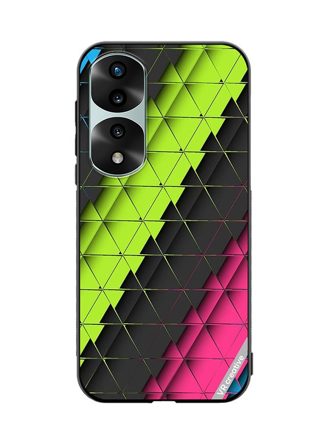 VR CREATIVE Protective Case Cover For Honor 70 Pro Multicolor Abstract Design - Image 1