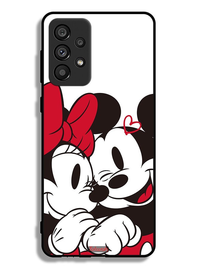 Tolwak Samsung Galaxy A73 5G Protective Case Cover Mickey Mouse - Image 1