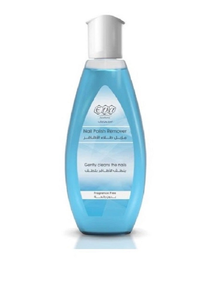 Eva Acetone Nail Polish Remover Fragrance Free Multicolor 100ml