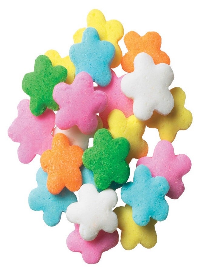 DECOPAC Quins Fancy Sprinkles, 19.5oz, Candy Sprinkles in Handheld Container, Edible Sprinkles For Celebration Cakes, Cupcakes, Cookies - Flower Shape Quins - Image 1