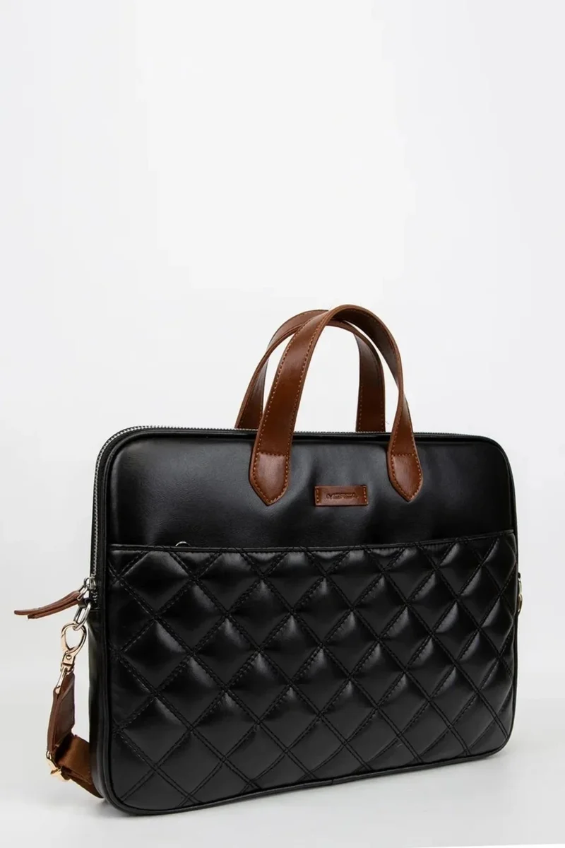Necati Çanta Necati Bag Macbook Air Pro 15" & 16" Laptop Briefcase Black