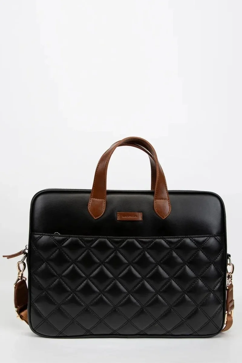 Necati Çanta Necati Bag Macbook Air Pro 15" & 16" Laptop Briefcase Black