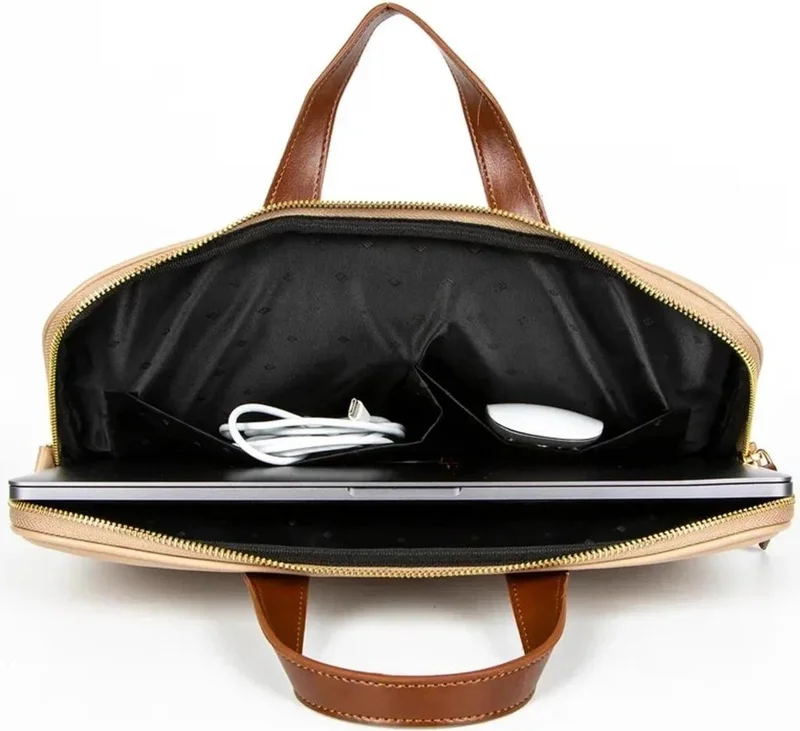 Necati Çanta Necati Bag Macbook Air Pro 15" & 16" Laptop Briefcase Black