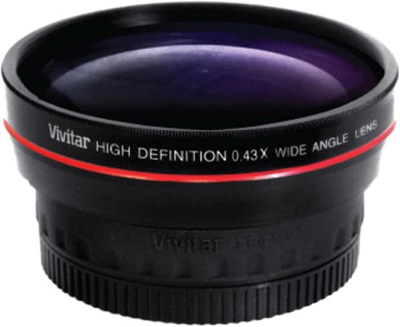 Vivitar 52mm 0.43X Professional Wide Angle Lens with Macro - Image 1