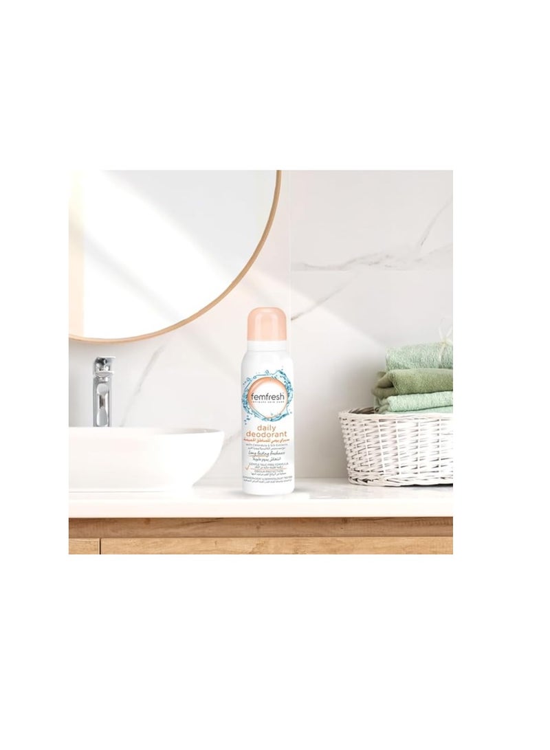 فيم فريش Femfresh Freshness Deodorant For Intimate Hygiene, 125 ml - Image 2