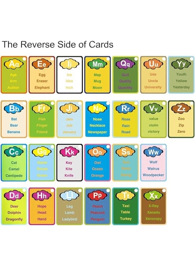 26-Letter Color Drawing Cards Children’s Magic Graffiti Learning Toys - Image 4